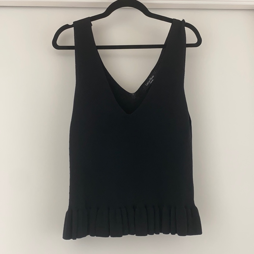 Plunging Black Top